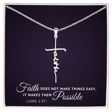 Faith Makes Things Possible Necklace