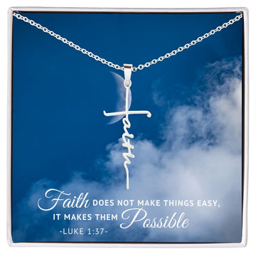 Faith Makes Things Possible Necklace