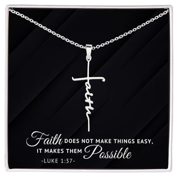 Faith Makes Things Possible Necklace