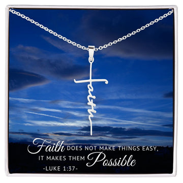 Faith Makes Things Possible Necklace