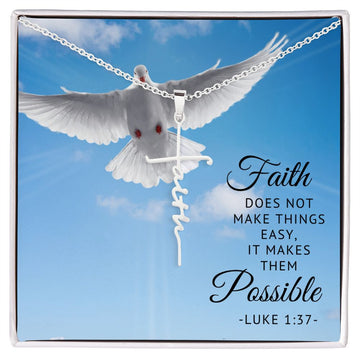 Faith Makes Things Possible Necklace