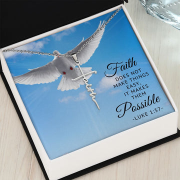 Faith Makes Things Possible Necklace