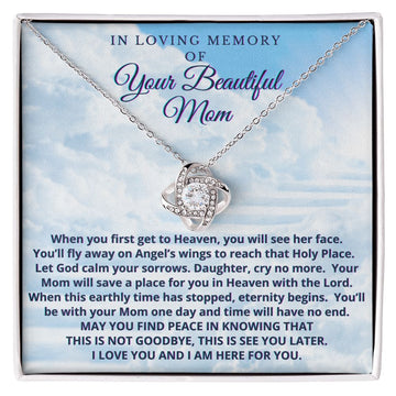 Mom Remembrance Necklace