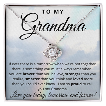To My Grandma - Always Remember Necklace