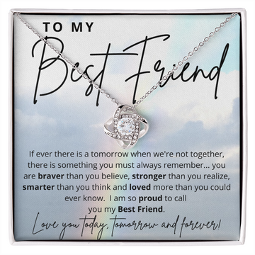 To My Best Friend - Always Remember Necklace