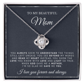 To My Beautiful Mom Gift