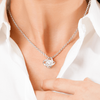 To My Mom | You Held | Love Knot Necklace