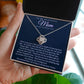 To My Beautiful Mom on My Wedding Day