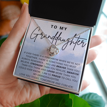 To My Granddaughter | Always Remember Necklace