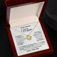To My Loving Mother From Son | Everything I Am | Love Knot Necklace