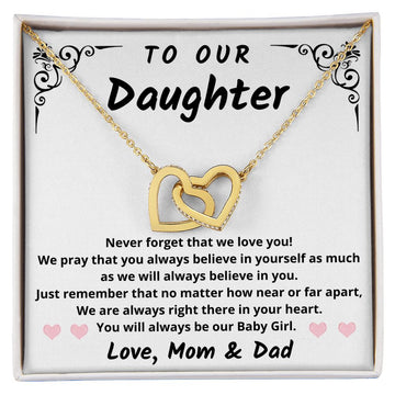 Gift for Daughter from Mom and Dad - Baby Girl