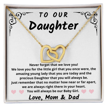 Gift for Daughter from Mom and Dad - Baby Girl