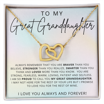 Great Granddaughter | Always Remember Necklace