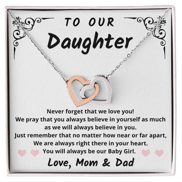 Gift for Daughter from Mom and Dad - Baby Girl