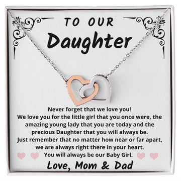 Gift for Daughter from Mom and Dad - Baby Girl