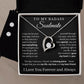 To My Badass Soulmate | Forever Love Necklace and Earring Set