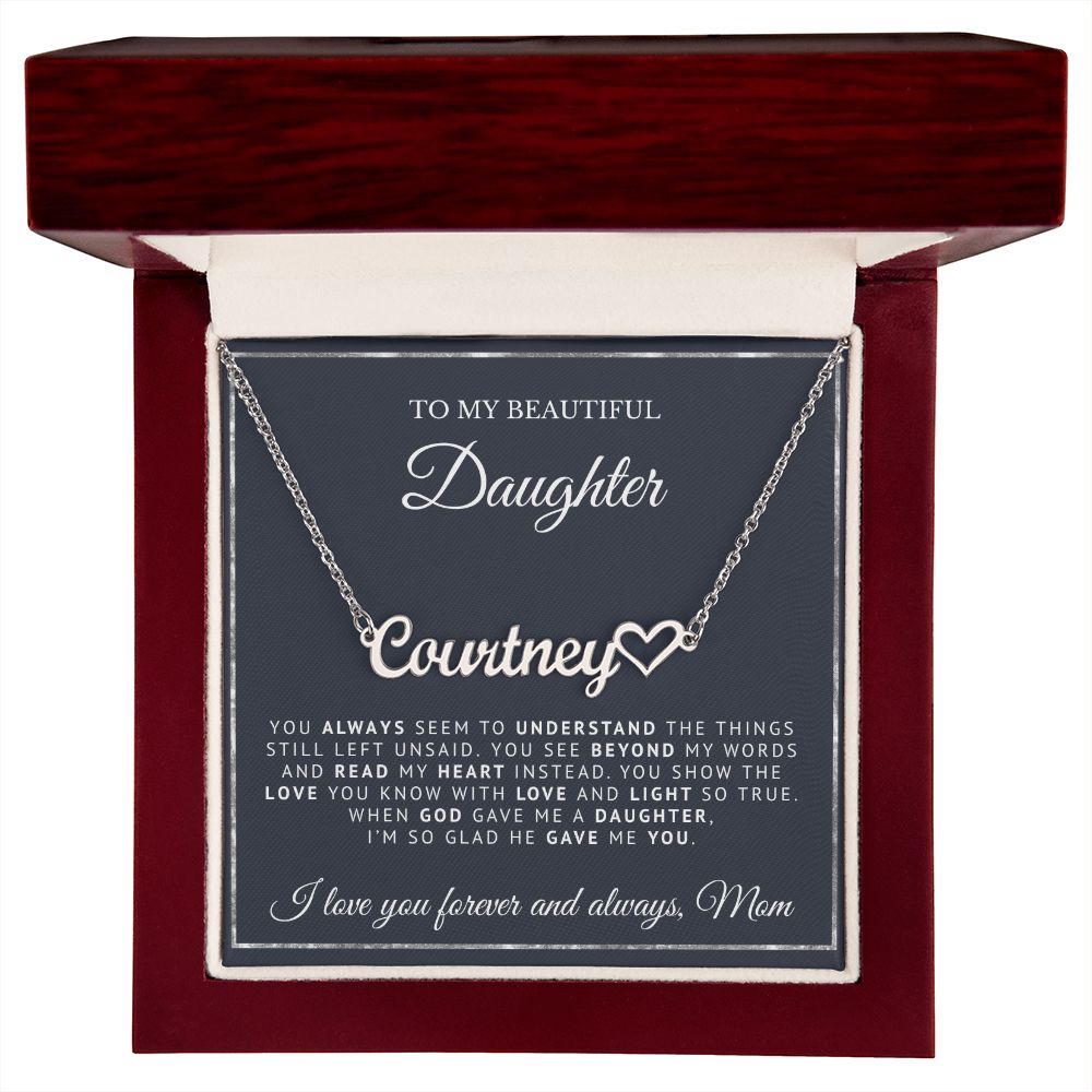 To My Beautiful Daughter