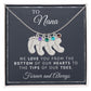 To Nana | Personalized Baby Feet Necklace