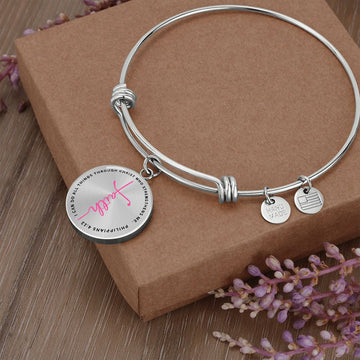 Faith Bangle Bracelet