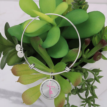 Faith Bangle Bracelet