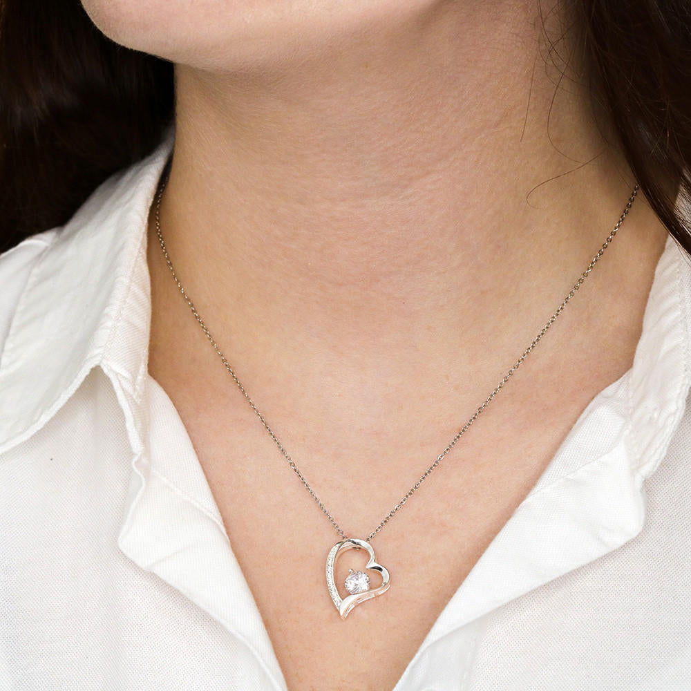 To My Loving Mom | Everything I Am | Forever Love Necklace