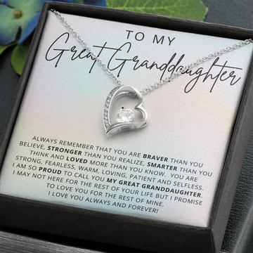 Great Granddaughter | Always Remember Necklace