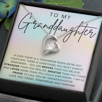 To My Granddaughter | Always Remember Necklace
