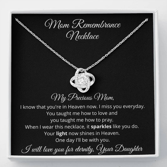 New Mom Remembrance Necklace