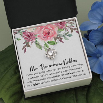 Mom Remembrance Necklace