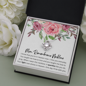 Mom Remembrance Necklace