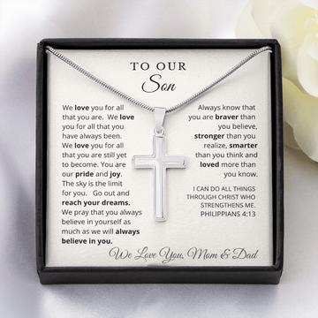 To Our Son - Amazon - Gentle White